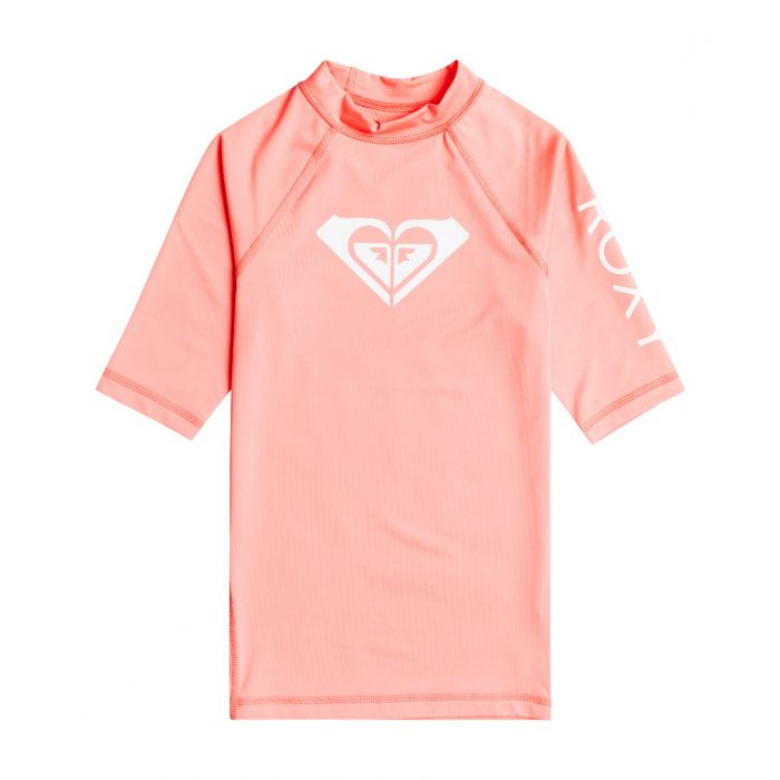 Roxy - UV Rashguard for girls - Whole Hearted - Short sleeve - Desert Flower