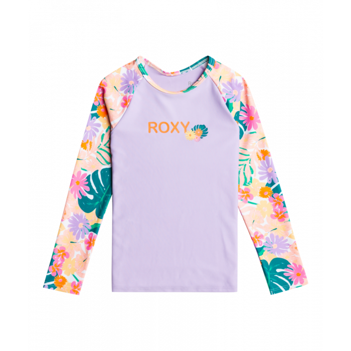 Roxy - UV Rashguard girls - Paradisiac Island - Long sleeve - UPF50 - Mint Tropical Trails