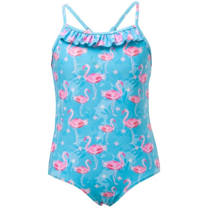 Snapper Rock - UV bathing suit - Blue Flamingo - Blue