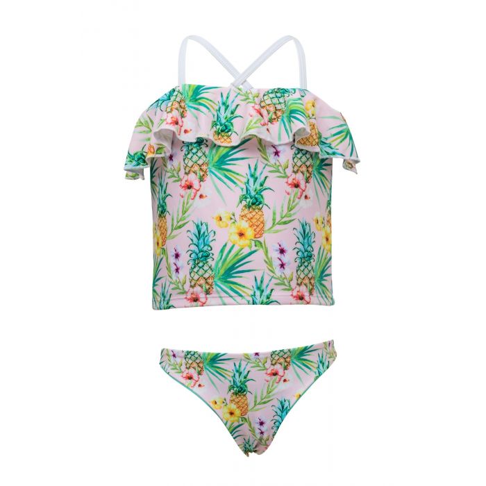 Snapper Rock - Tankini for Girls - Tropicana - Pink