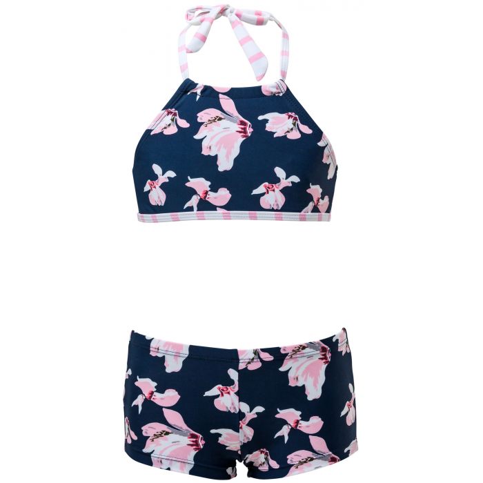 Snapper Rock - Bikini for girls - Navy Orchid - Blue/Pink