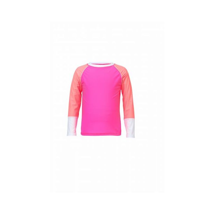 Snapper Rock - UV shirt long sleeve - Neon pink