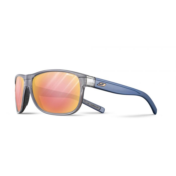 Julbo - UV Sunglasses for adults - Renegade M - Reactiv 2-3 glare control - Grey & blue