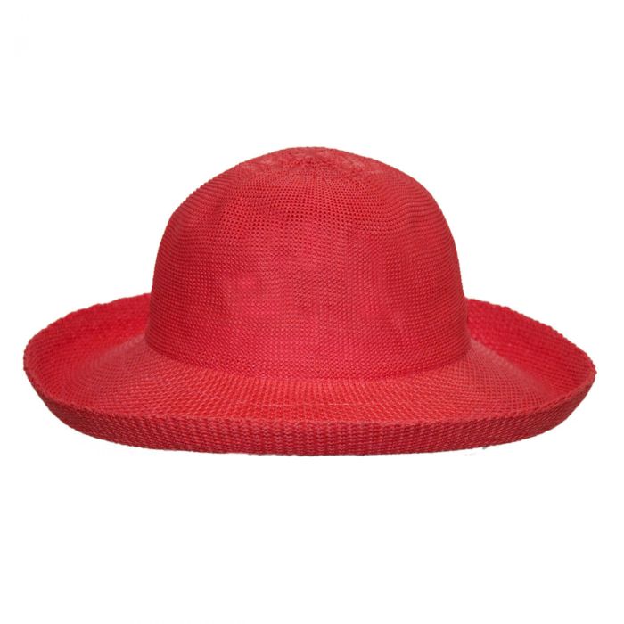 Rigon - UV sun hat for women - Poppy red