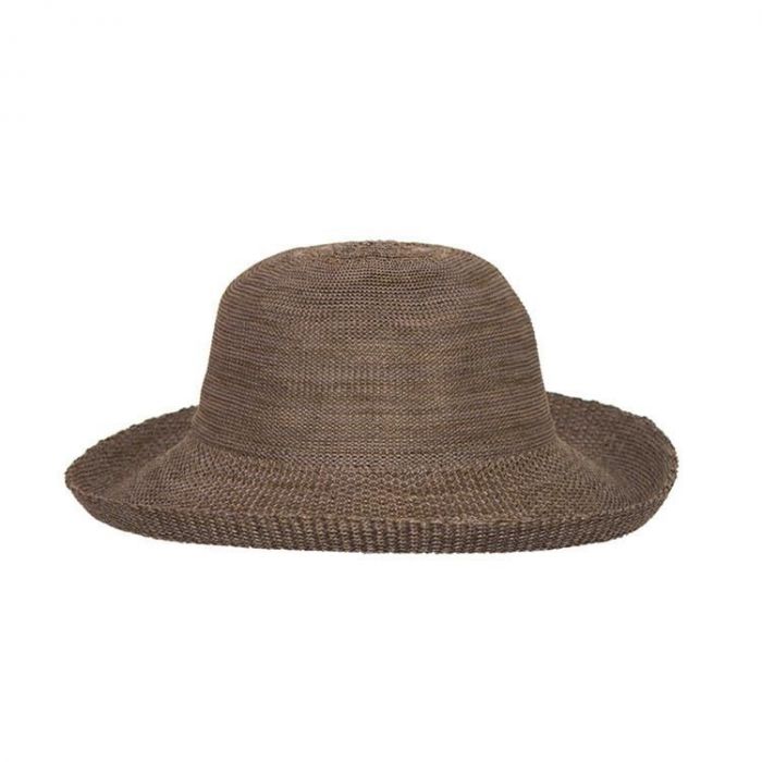Rigon - UV sun hat for women - Suede brown