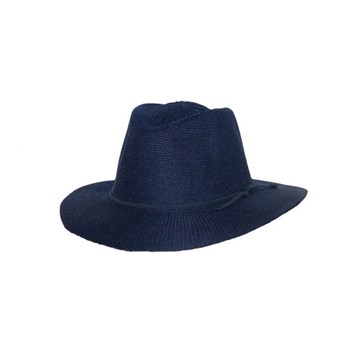 Rigon - UV fedora hat for women - Jacqui - Navy blue