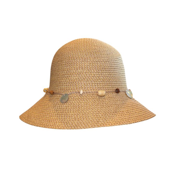 Rigon - UV bucket hat for women - Natural fleck