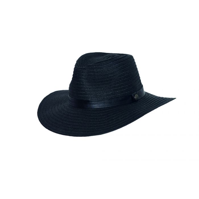Rigon - UV fedora hat for women - Black