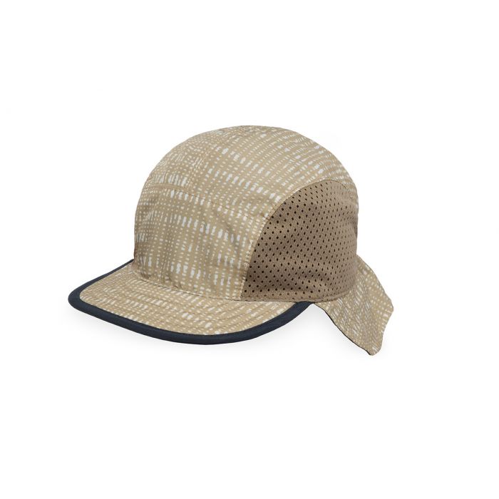 Sunday Afternoons - UV Reversible SunFlip cap for babies - Kids' Outdoor - Natural Grass Mat/Captain's Navy