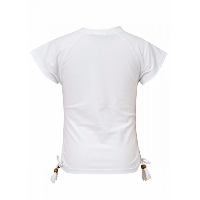 Snapper Rock - UV shirt Lemon - White