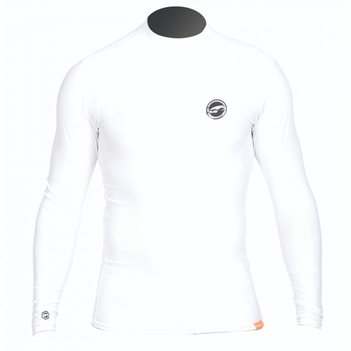 Prolimit - Swim shirt for men with long sleeves - White
