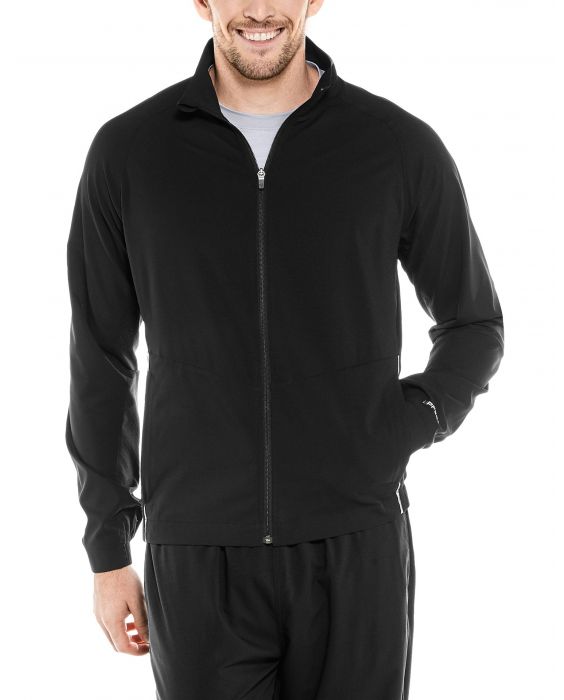 Coolibar - UV Sport Jacket for men - Outspace - Black