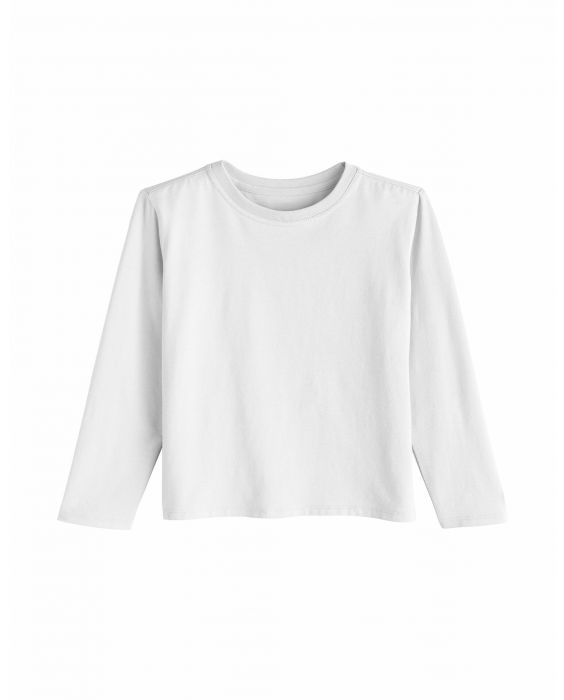 Coolibar - UV Shirt for toddlers - Longsleeve - Coco Plum - White