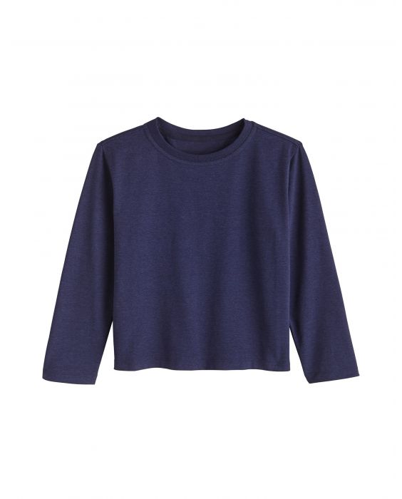 Coolibar - UV Shirt for toddlers - Longsleeve - Coco Plum - Navy