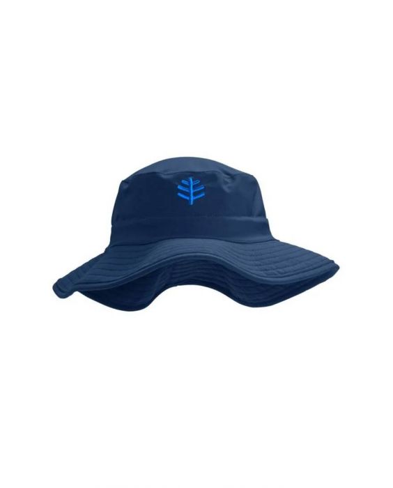 Coolibar - UV Bucket Hat for children - Surfs Up - Navy