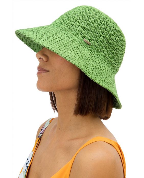 Coolibar - UV Sun Hat for women - Marina - UPF50+ - Soft Fern