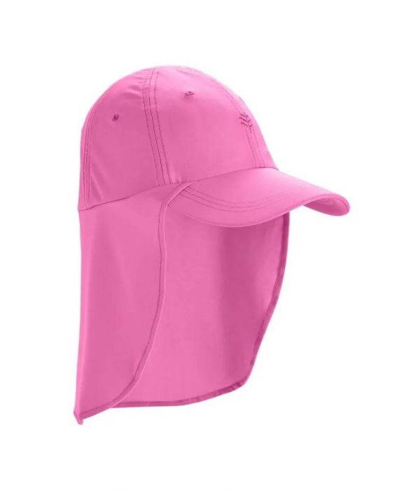 Coolibar - UV All Sport Hat for children - Surfs Up -  Tropical Orchid