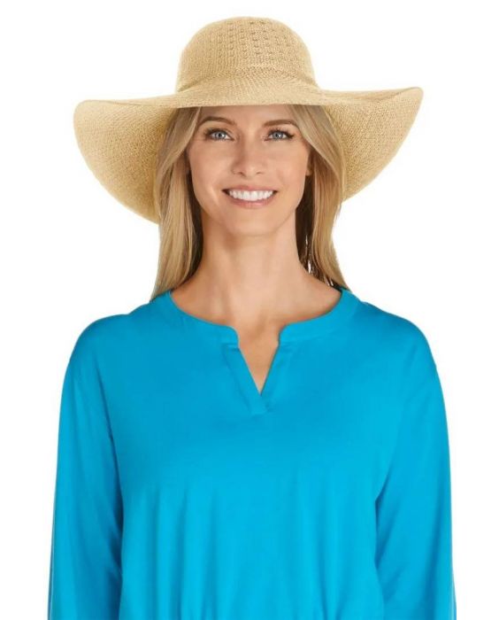 Coolibar - UV sun hat for women - Natural