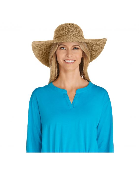 Coolibar - UV sun hat for women - Tan