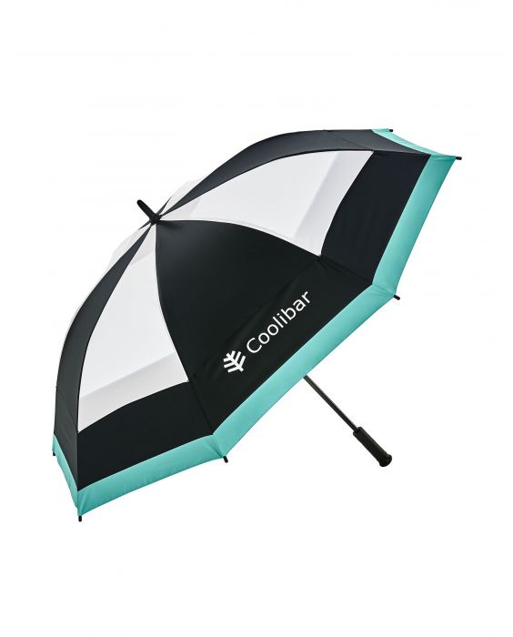 Coolibar - UV resistant Umbrella - Tournament Golf - Black/White