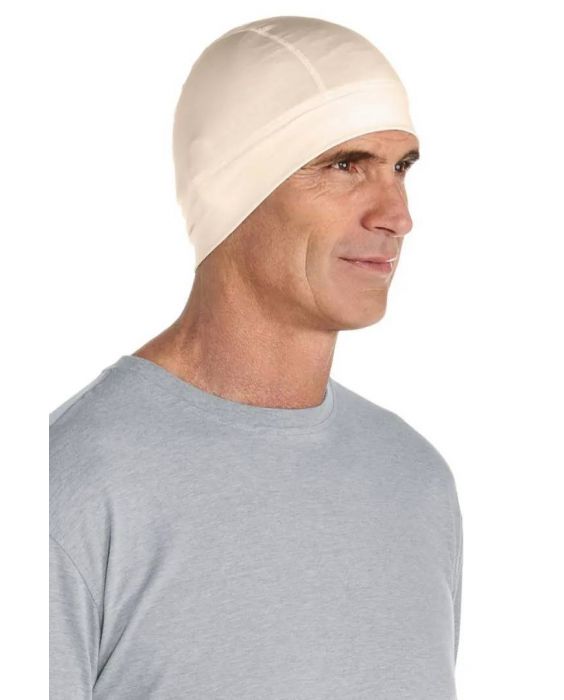 Coolibar - UV Skull Cap for adults - Hubbard - Beige