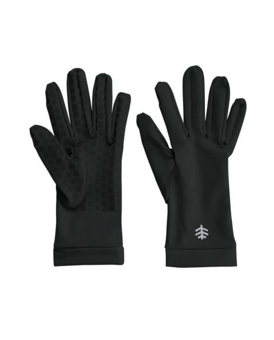 Coolibar - UV Sun Gloves for adults - Sawyer - Black