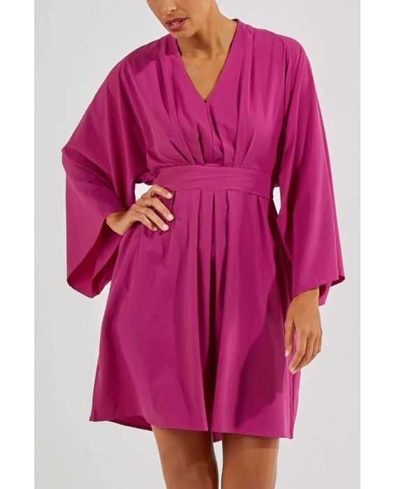 Coolibar - UV Cover-Up Tunic for women - Navia - Solid - Warm Angelica 