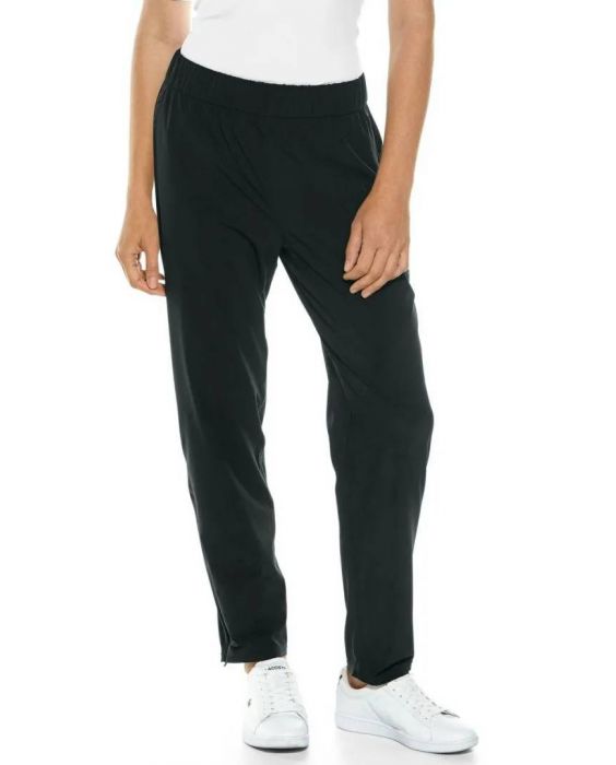 Coolibar - UV Sport Pants for women - Sprinter - Solid - Black 