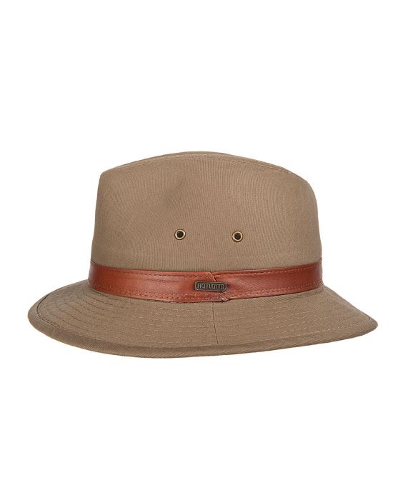 Hatland - UV Bucket hat for men - BushWalker - Bronze