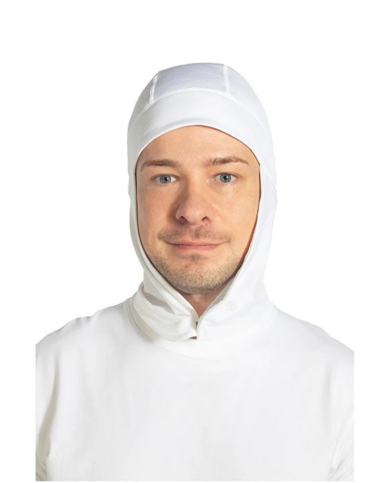 Coolibar - UV Drape Cap for adults - Prismatic - UPF50+ - White