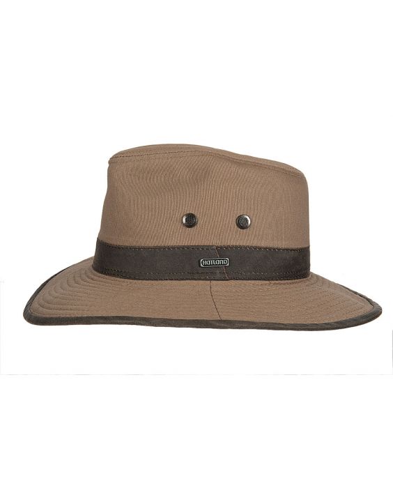 Hatland - UV Fedora hat for men - Randson - Bronze