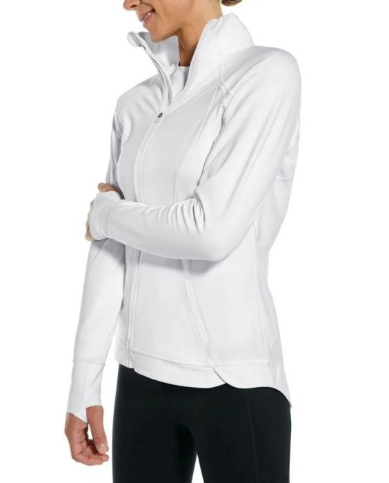 Coolibar - UV Jacket for women - Interval - Solid - White