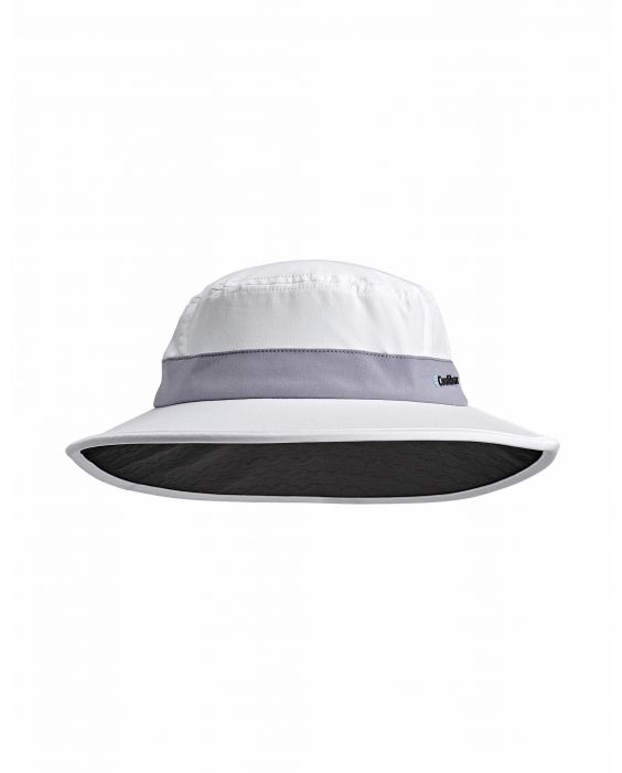 Coolibar - UV Sport Hat for kids - Fore Golf - White/Steel Grey