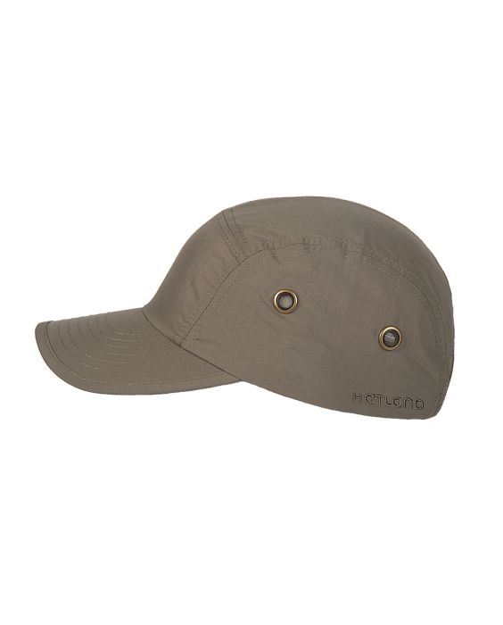 Hatland - Water-resistant UV Baseball cap for men - Reef - Olivegreen