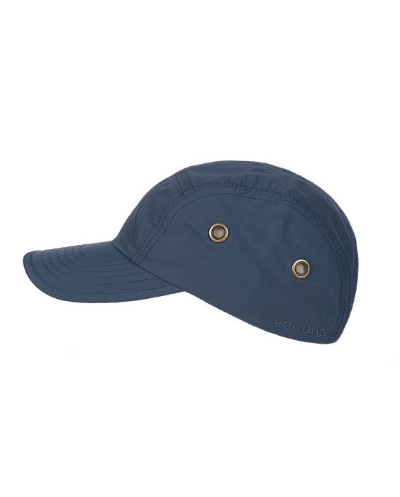 Hatland - Water-resistant UV Baseball cap for men - Reef - Slate bleu