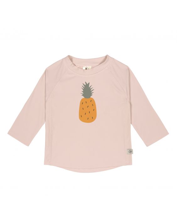 Lässig - UV rashguard with long sleeves for kids - Pineapple - Powder pink