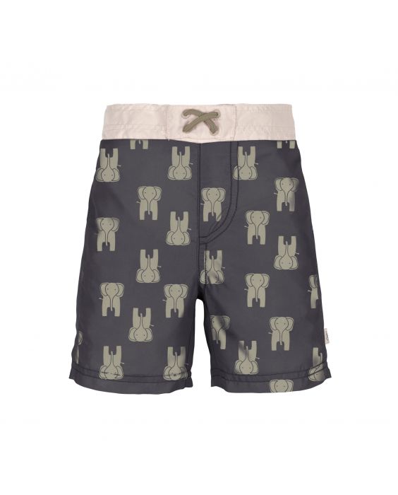 Lässig - UV board short for baby boys - Elephant - Dark grey