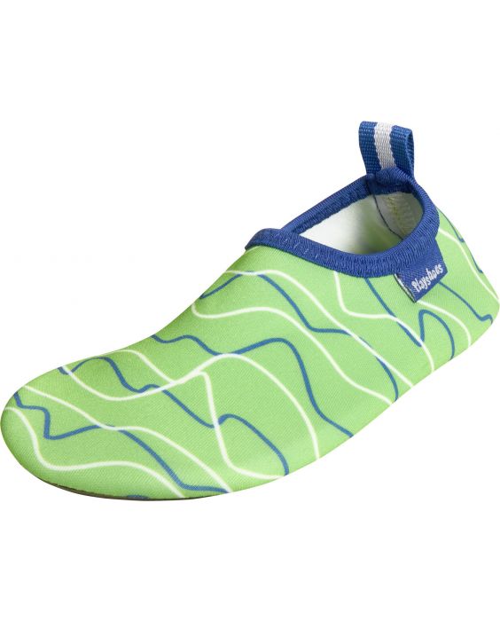 Playshoes - UV barefoot shoes boys and girls - seal - blue/green - Front
