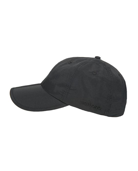 Hatland - Water-resistant UV Baseball cap for men - Clarion - Black