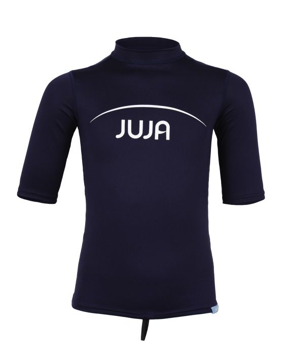 JuJa - UV swim shirt for children - short-sleeve - navy - Front