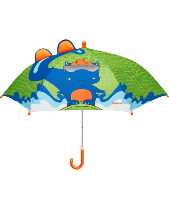 Playshoes - Umbrella for kids - Dino - Green