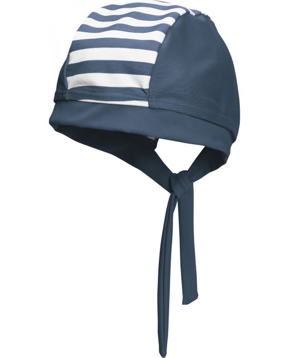 Playshoes - UV swim bandana for children - Maritime - Navy blue/white - Front