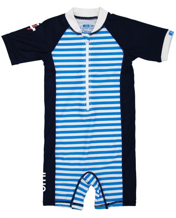 JUJA -  UV Swim suit for babies - short sleeves - Captain - Blue