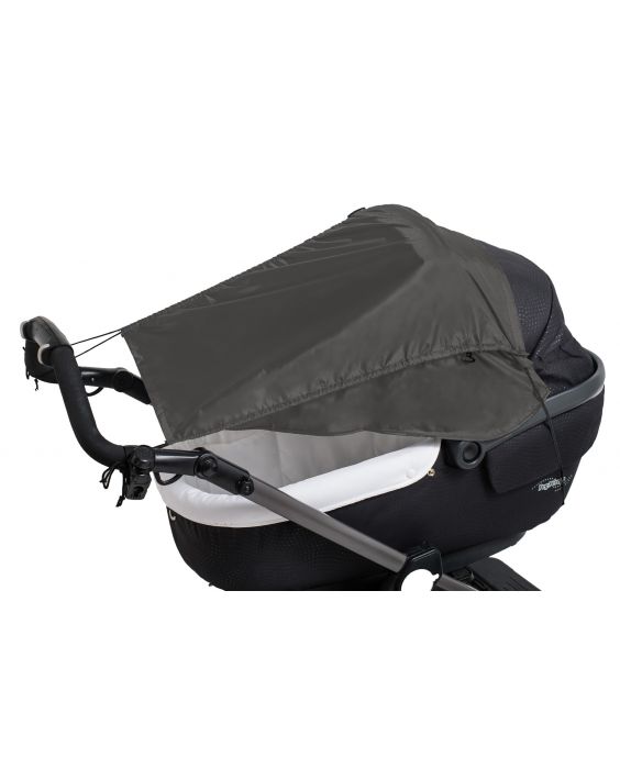 Altabebe - Universal UV sun screen with side protection for strollers - Dark Grey