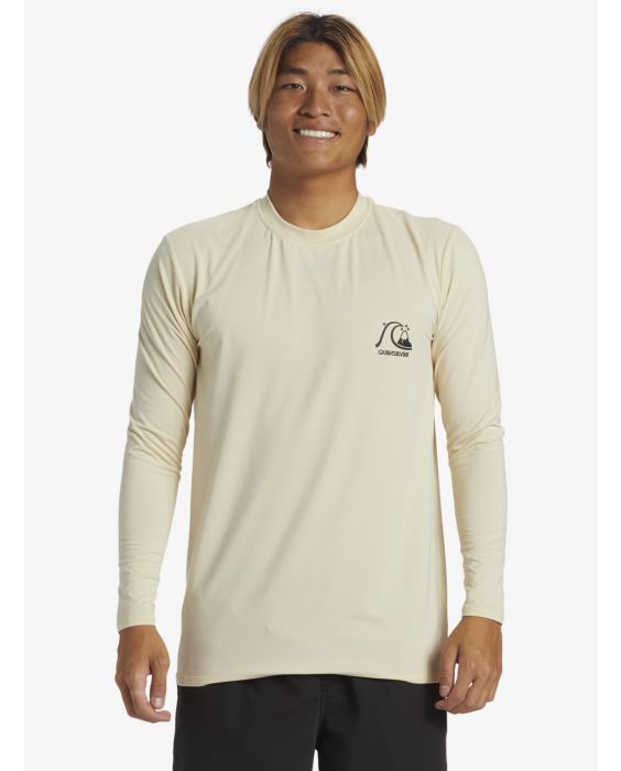 Quiksilver - UV Surf T-shirt for men - DNA Surf - Long sleeve - UPF50+ - Oyster White