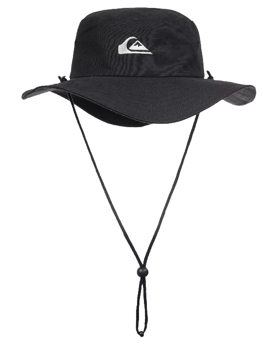 Quiksilver - UV Sun hat for men - Bushmaster - Black