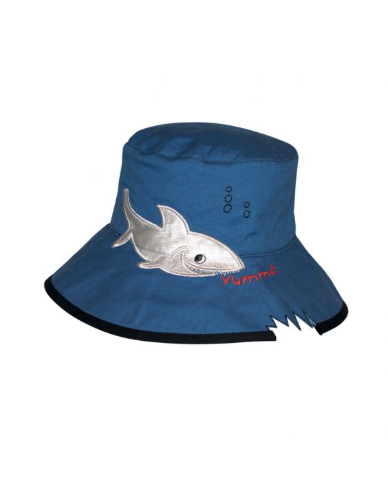 Rigon - UV bucket hat for children - Blue shark