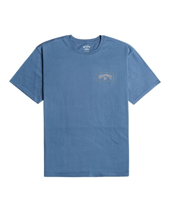 Billabong - Shirt for men - Short sleeve - Adiv arch - Basics - Dusty Blue