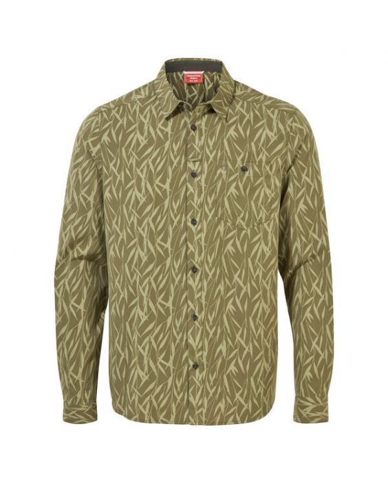 Craghoppers - UV blouse for men - Long sleeve - Pinyon - Dark moss