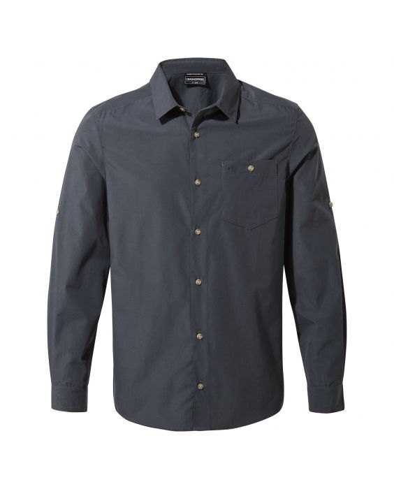 Craghoppers - UV Shirt for men - Longsleeve - Kiwi Ridge - Steel Blue